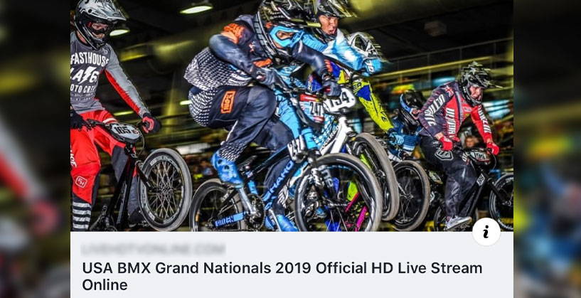 2019 USA BMX Grands Livestream Link