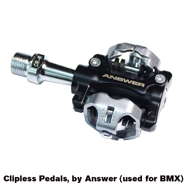 Answer Clipless Pedals