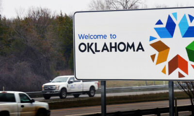 Welcome To Oklahoma Sign 2020