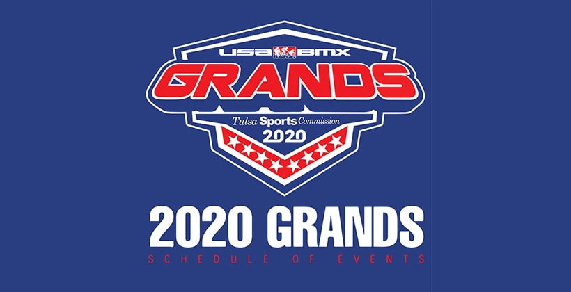 2020 USA BMX Grands Schedule Announced