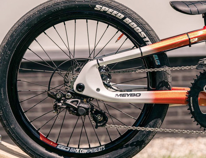 Twan van Gendt's Multi-Speen Olympic BMX Race Bike